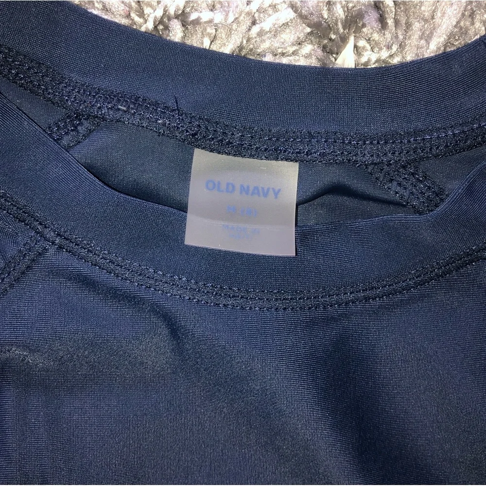 Boys Old Navy Swimsuit Shirt, Size M (8)